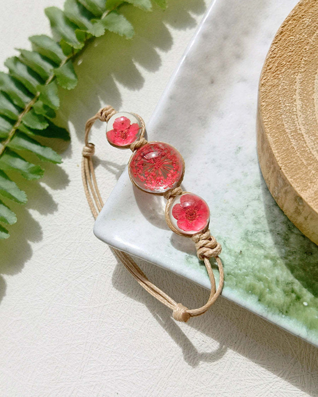 Pulsera de cuerda botánica Bloomkeeper