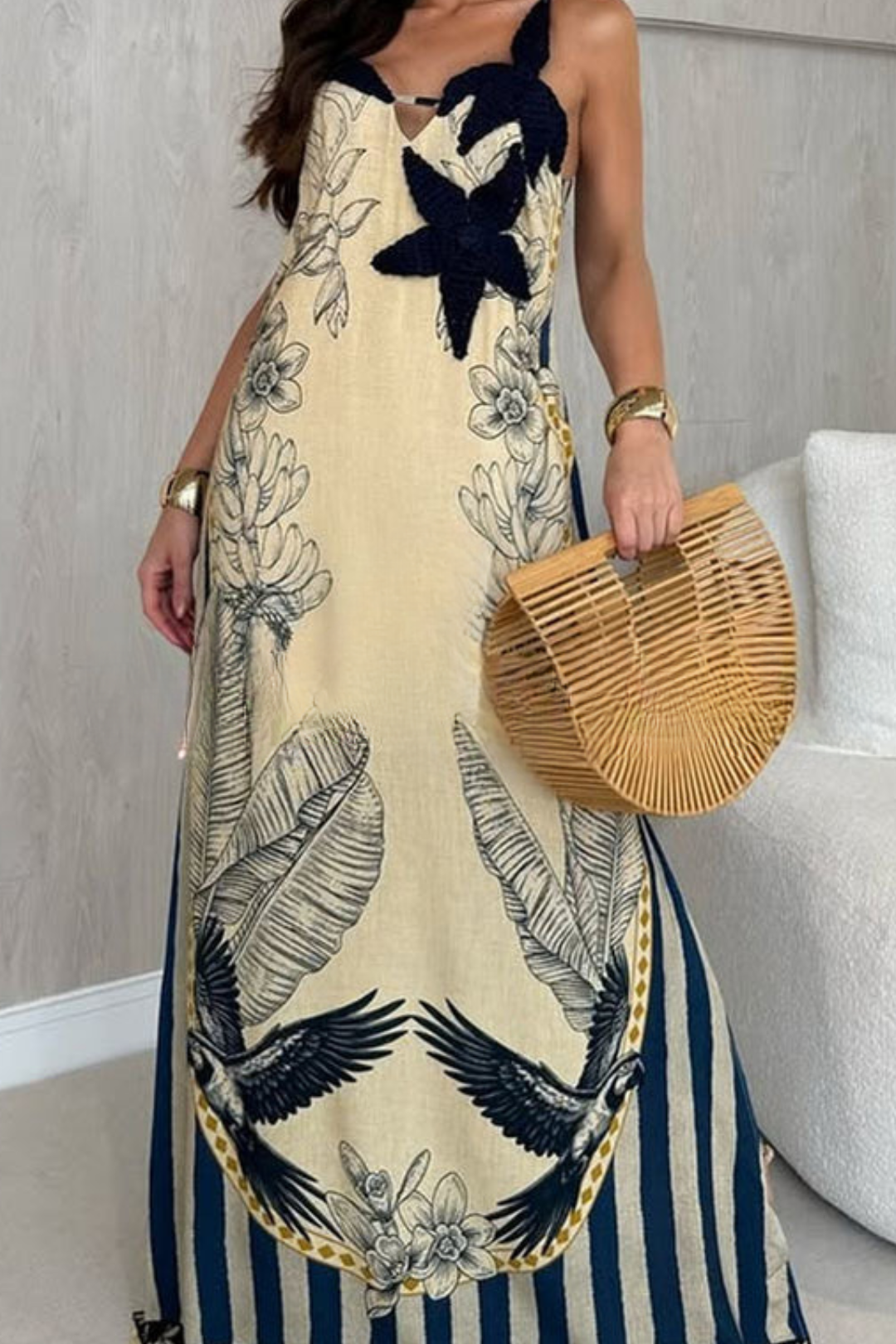 Sand & Flight Maxi Dress
