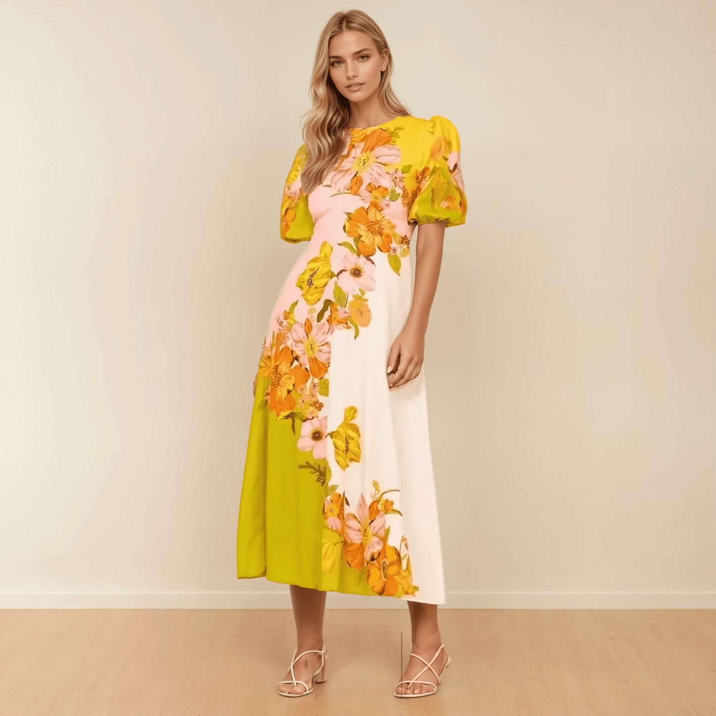Spring Serenade Midi Dress - TheBohoBloom