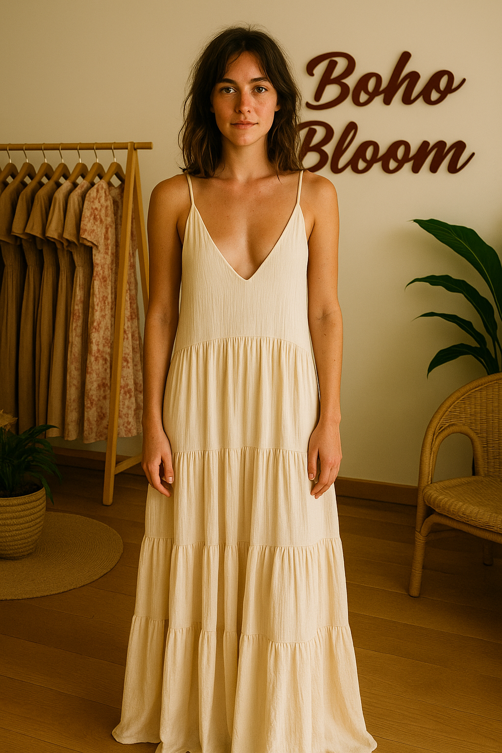 Summer Glow Beach Maxi Dress