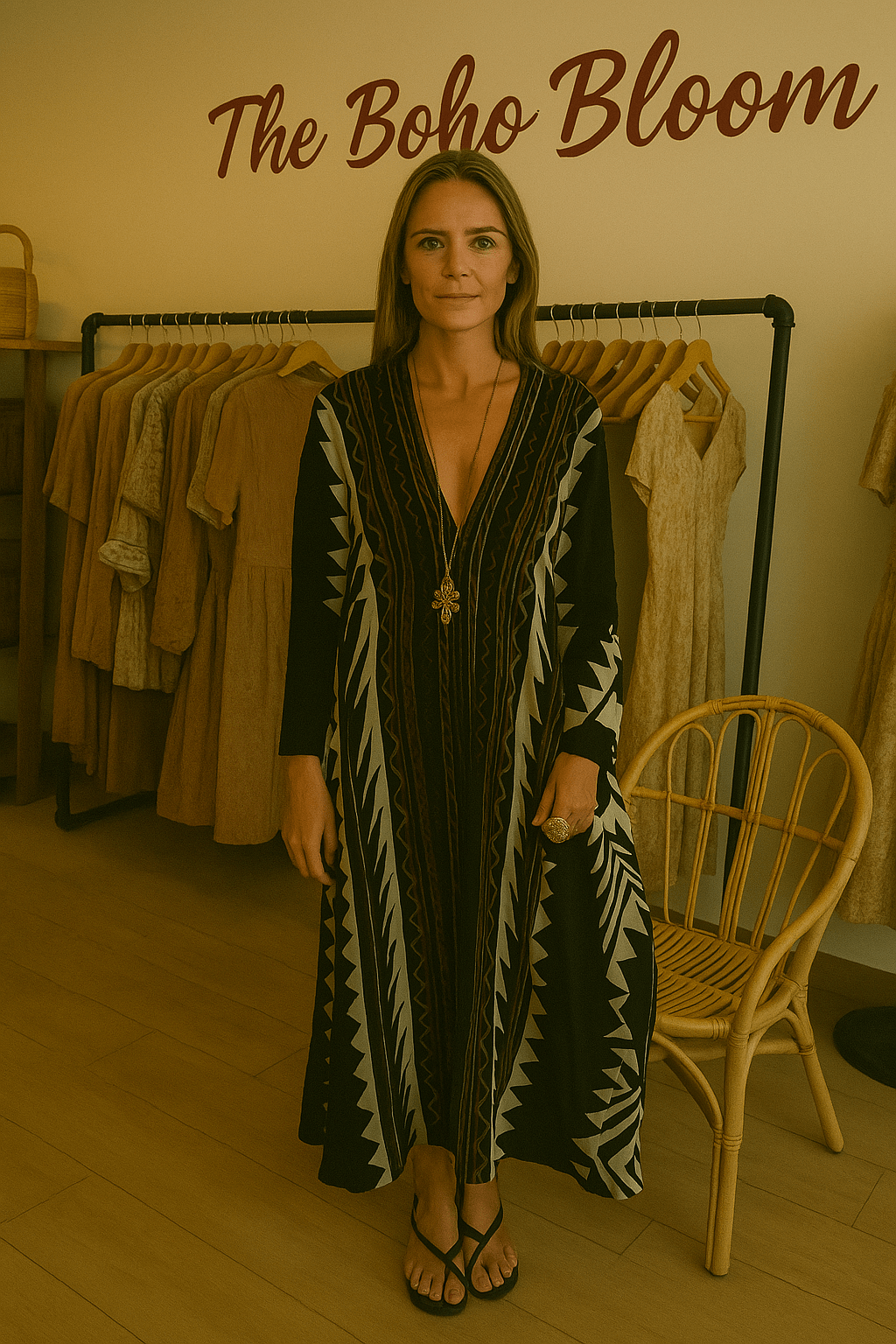 Sahara Nights Maxi Dress - TheBohoBloom