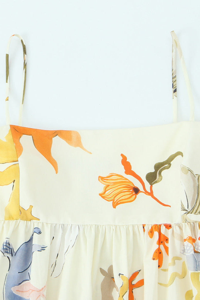Whimsy Skyfall Printed Mini Dress
