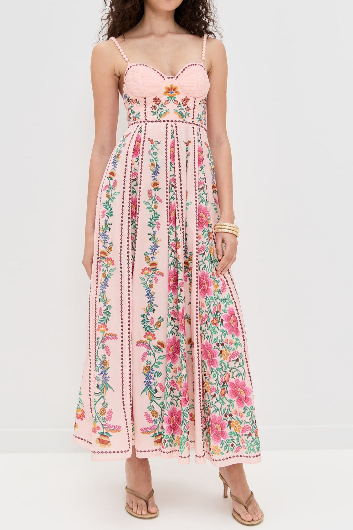 La Vie en Rose Cascade Maxi Dress