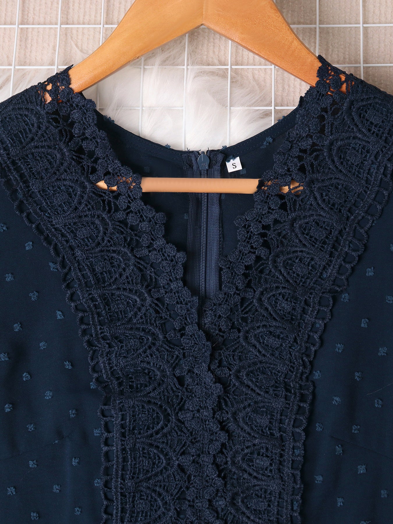 Indigo Charm Mini Dress