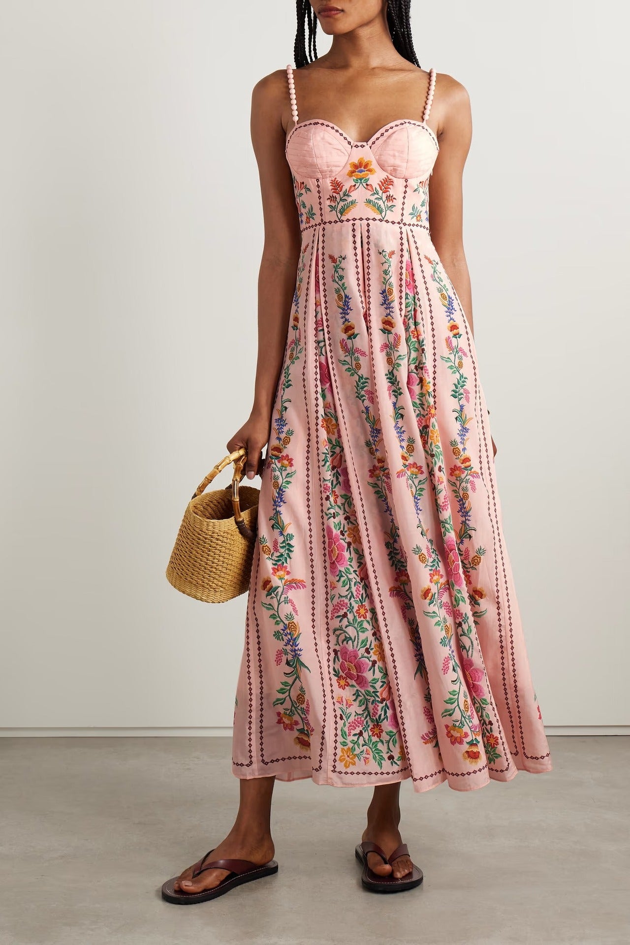 La Vie en Rose Cascade Maxi Dress