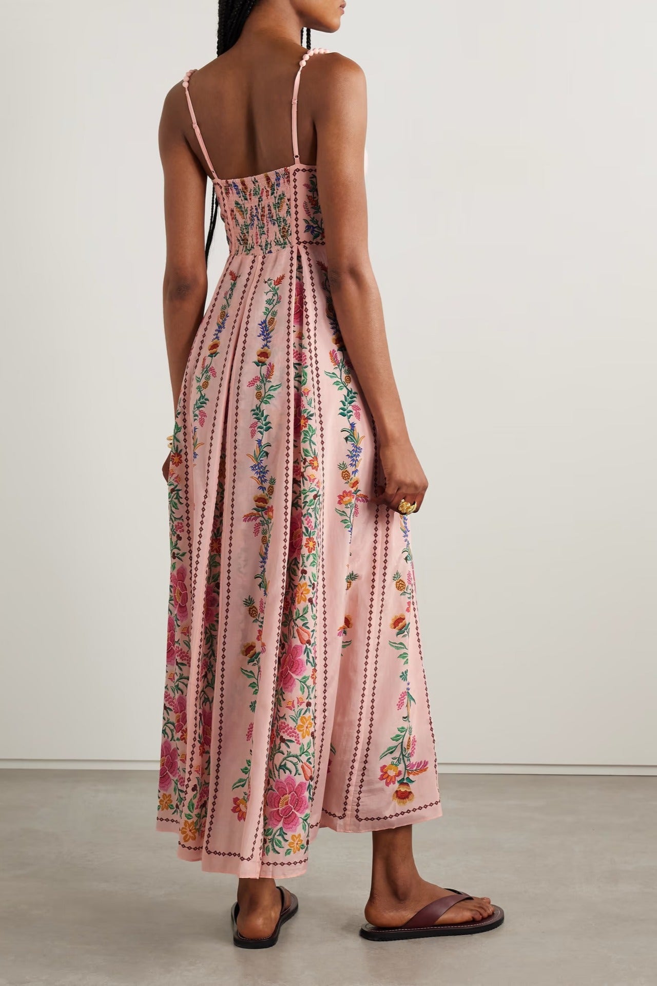 La Vie en Rose Cascade Maxi Dress