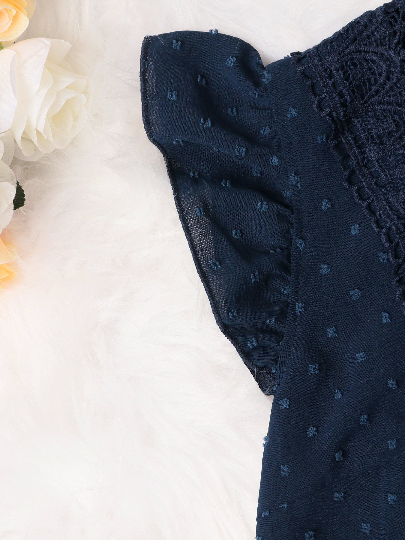 Indigo Charm Mini Dress