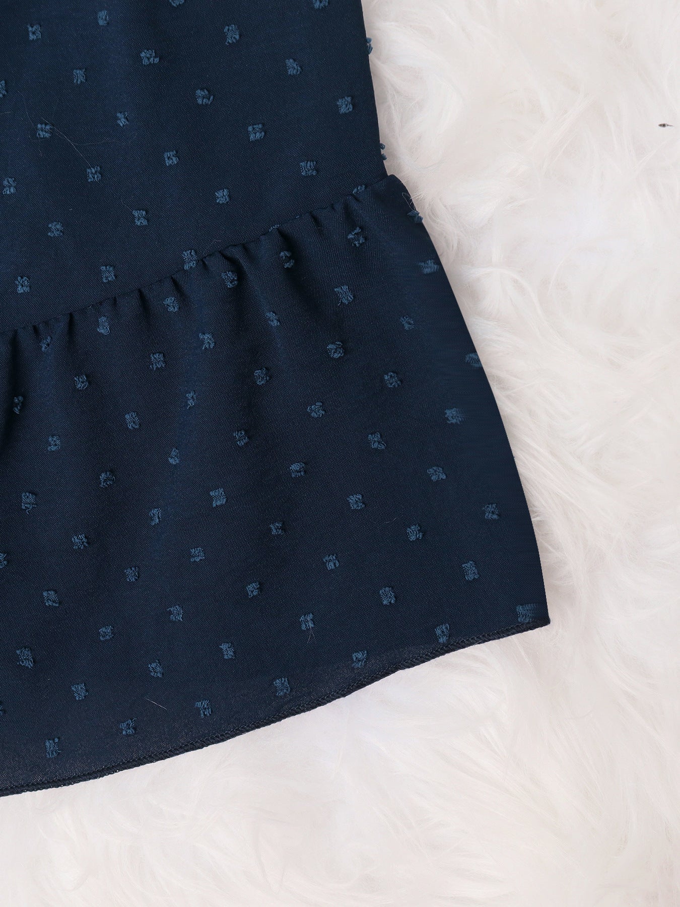Indigo Charm Mini Dress