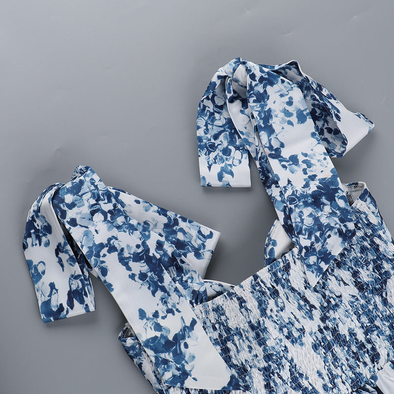 Hydrangea Kiss Mini Dress