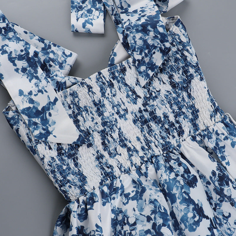 Hydrangea Kiss Mini Dress