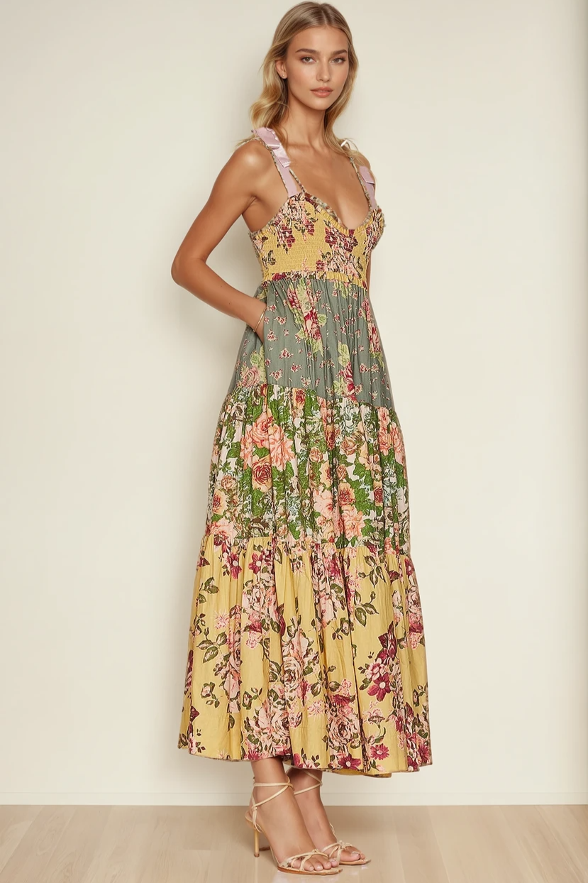 Florienne Mirage Maxi Dress