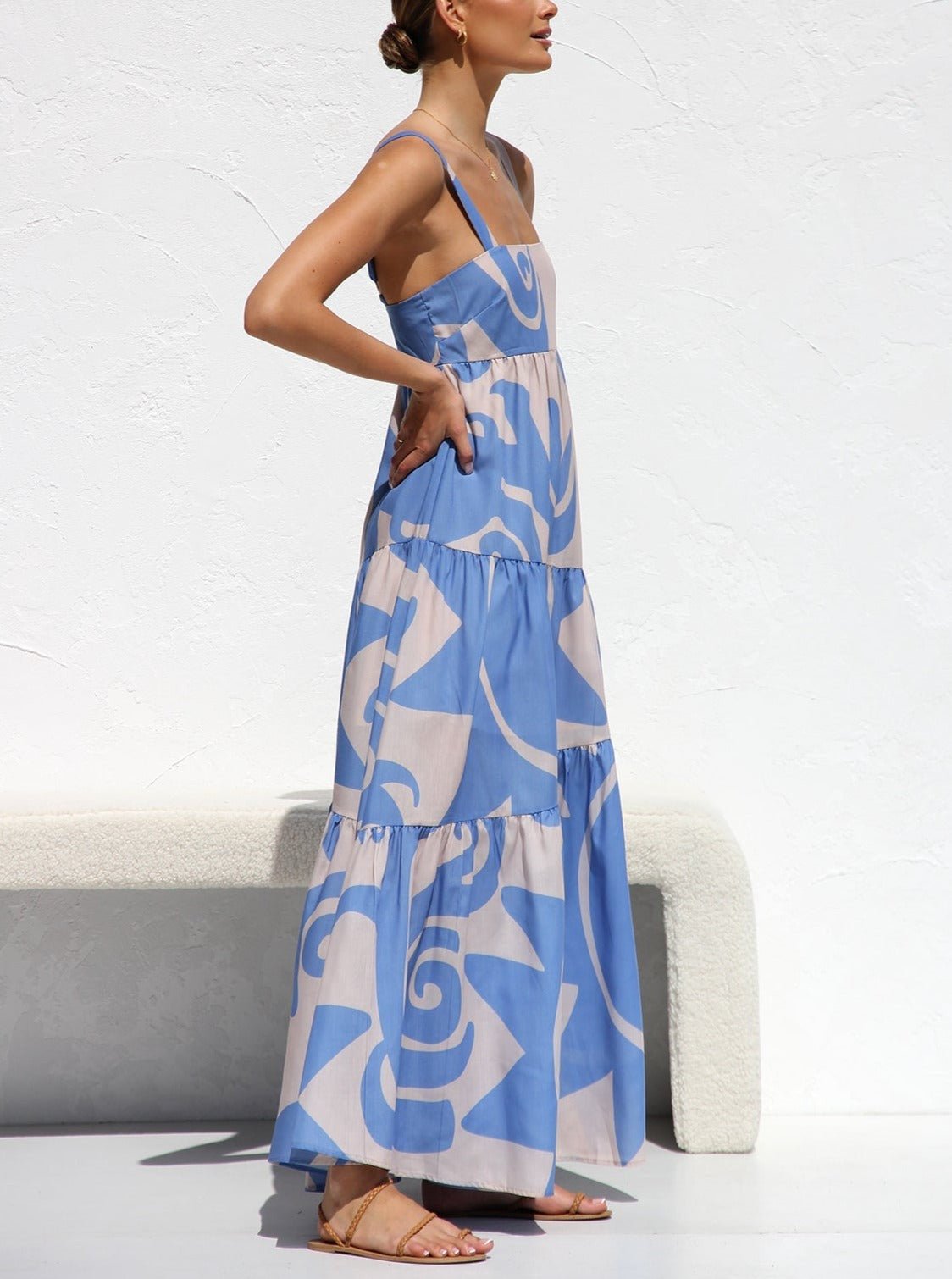 Waveform Breeze Maxi Dress - TheBohoBloom
