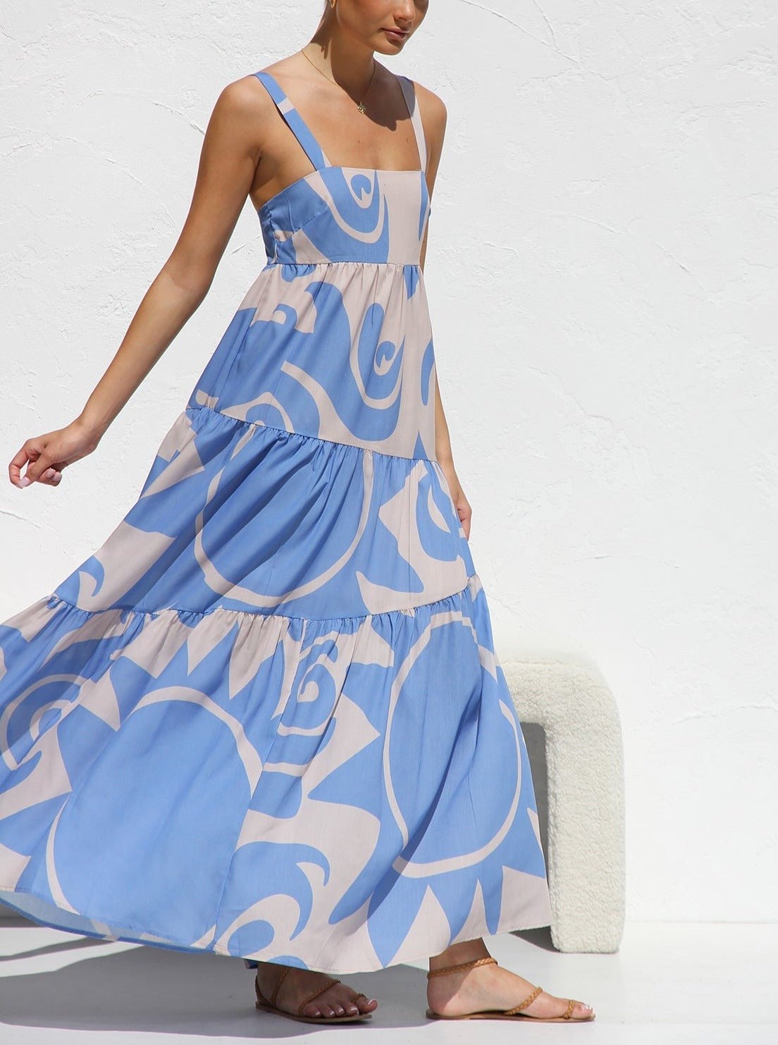 Waveform Breeze Maxi Dress - TheBohoBloom