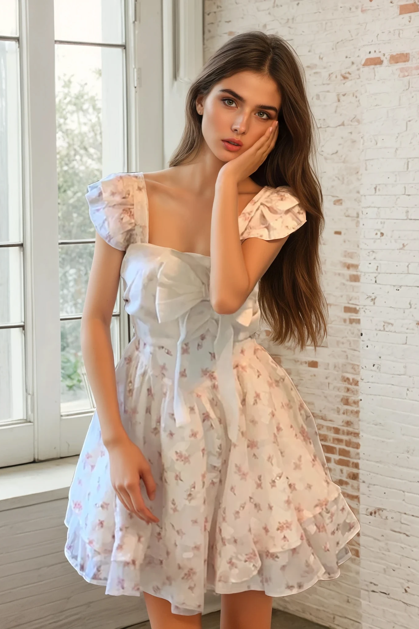 Coquette Reverie Mini Dress