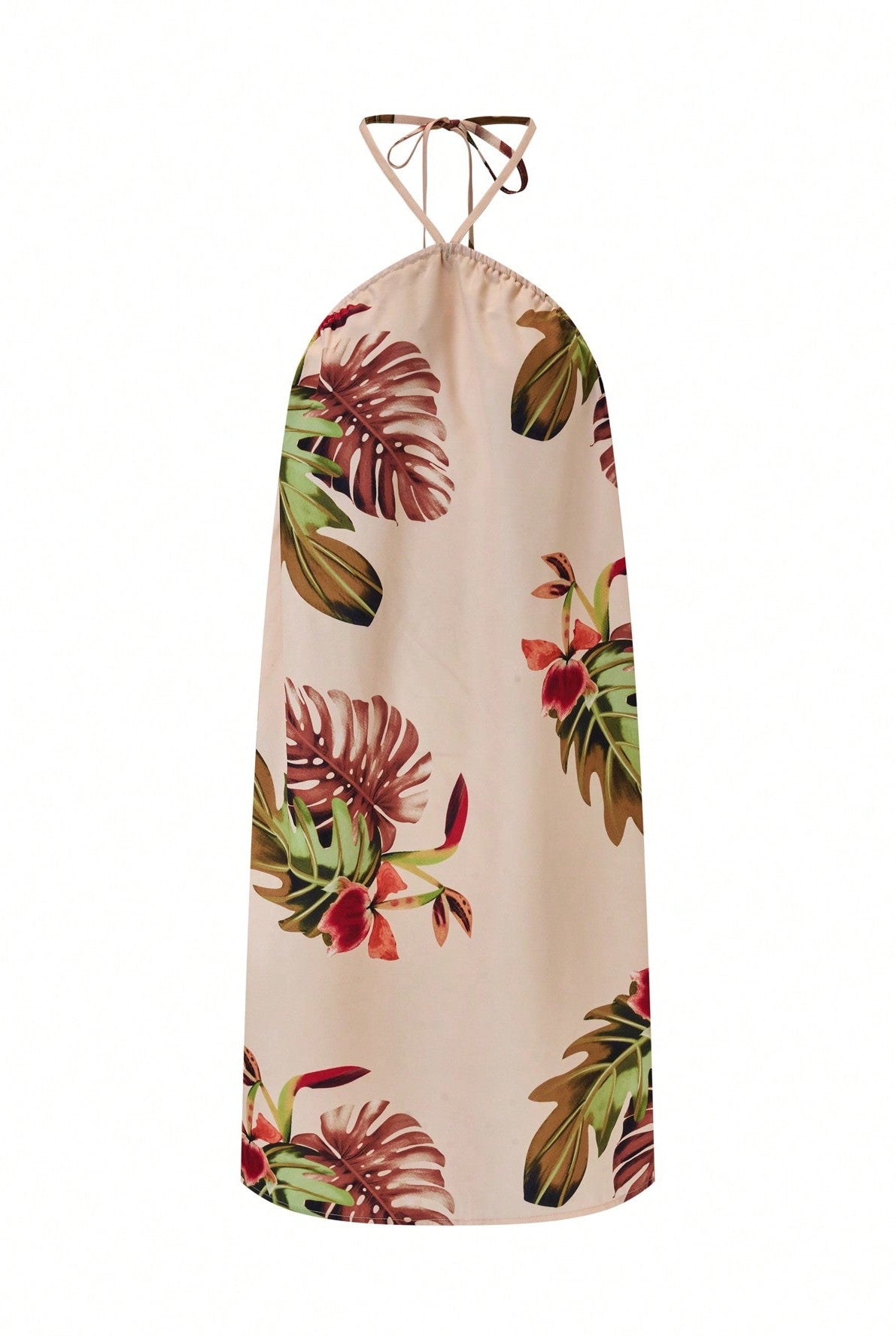 Bali Bloom Swing Mini Dress