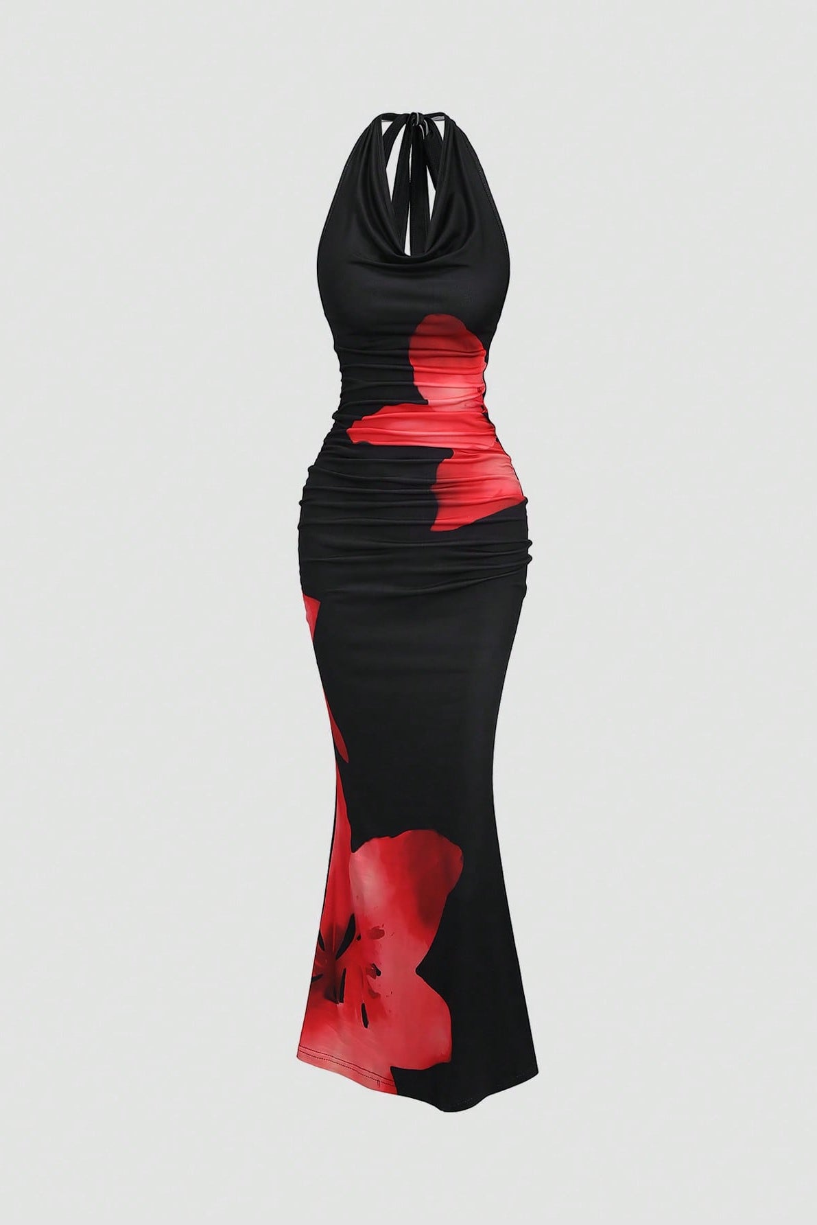 Vermilion Vibe Curve Midi Dress