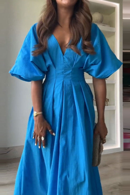 Muse of Light Silken Midi Dress