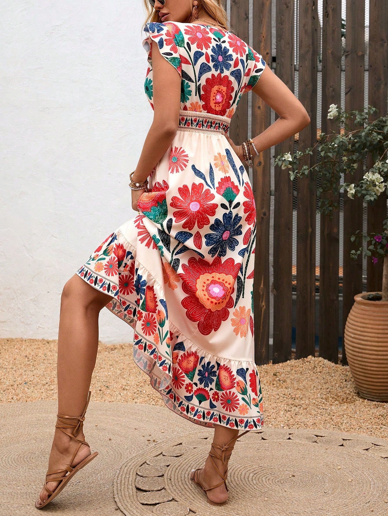 Carmen's Garden Maxi Dress