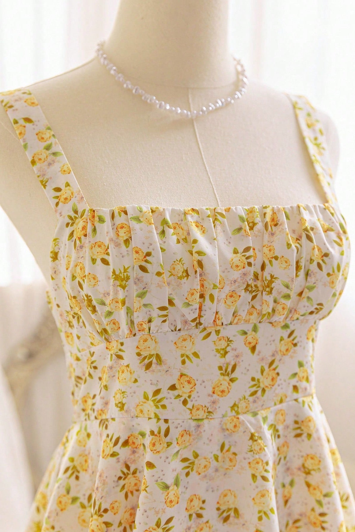 Belle Botanique Tier Midi Dress