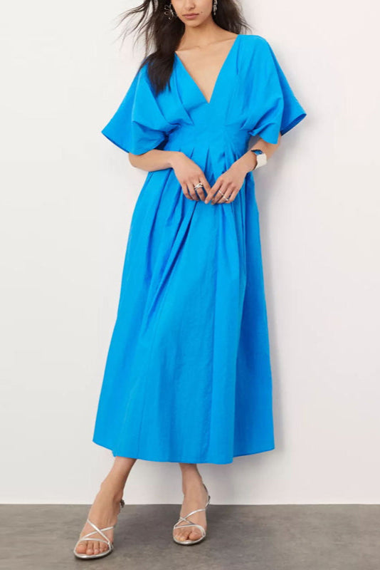 Muse of Light Silken Midi Dress