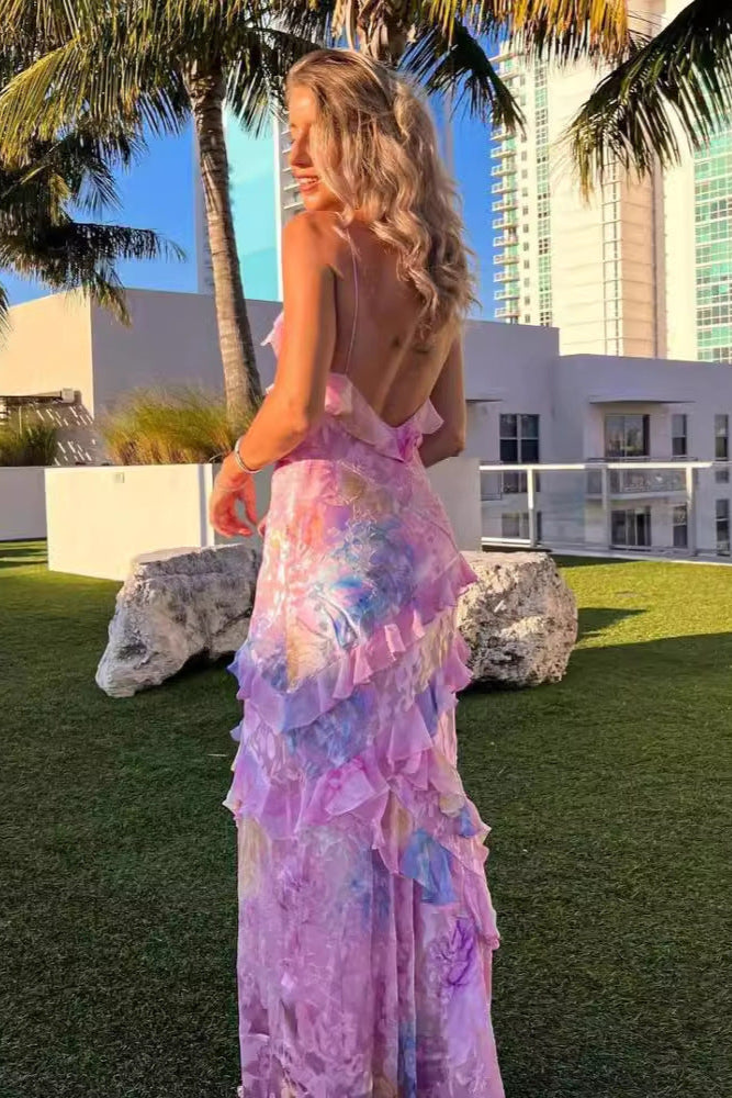 Melody of the Tide Maxi Dress