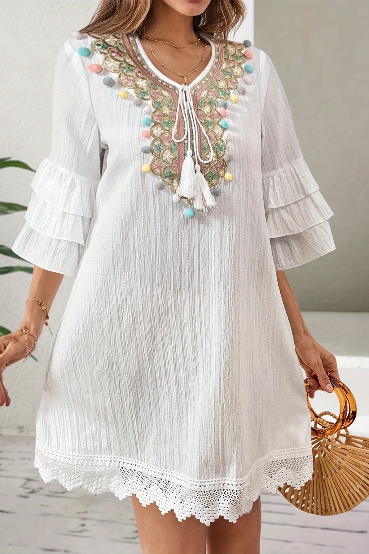 Solstice Tunic Mini Dress