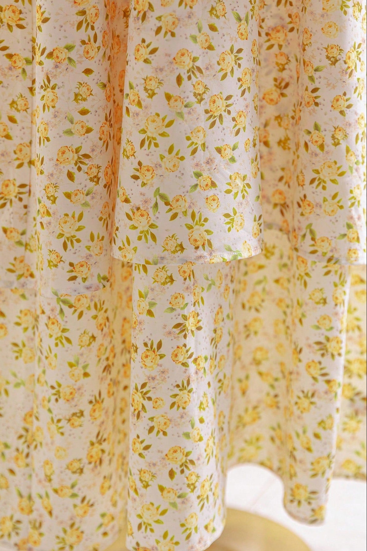 Belle Botanique Tier Midi Dress