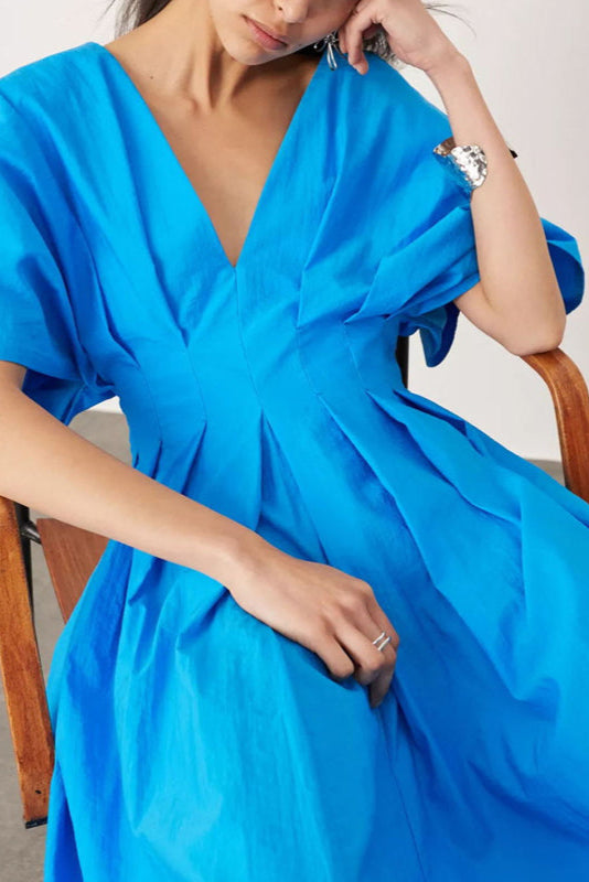 Muse of Light Silken Midi Dress