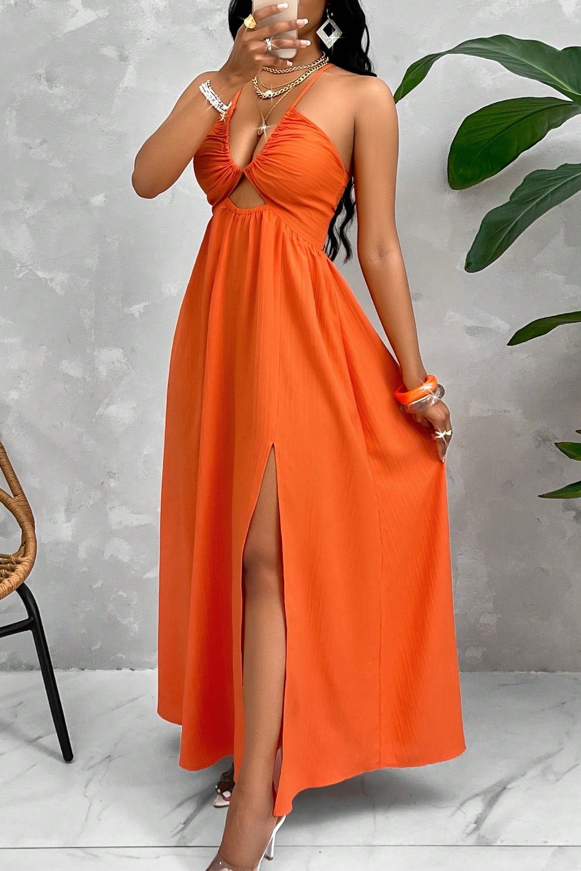 Sunsear Drape Maxi Dress