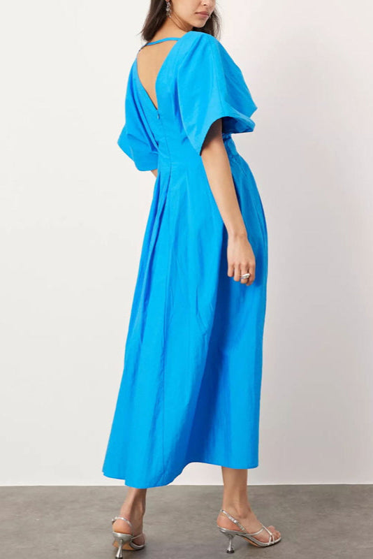 Muse of Light Silken Midi Dress