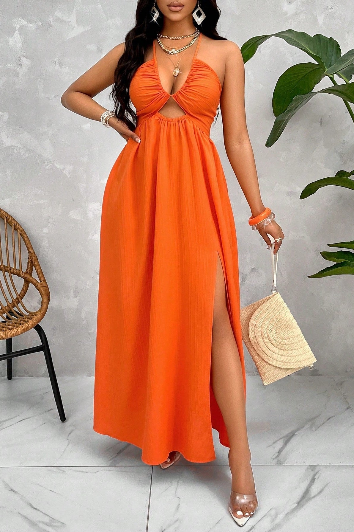 Sunsear Drape Maxi Dress