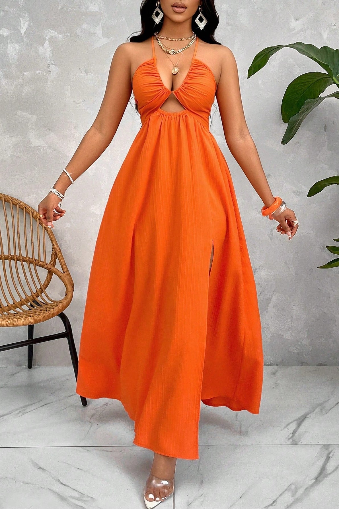 Sunsear Drape Maxi Dress