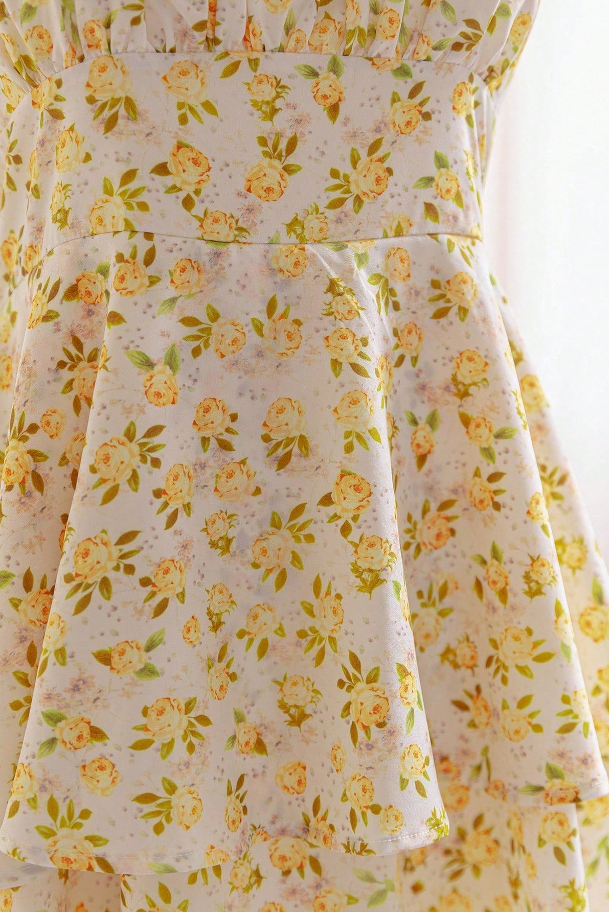 Belle Botanique Tier Midi Dress