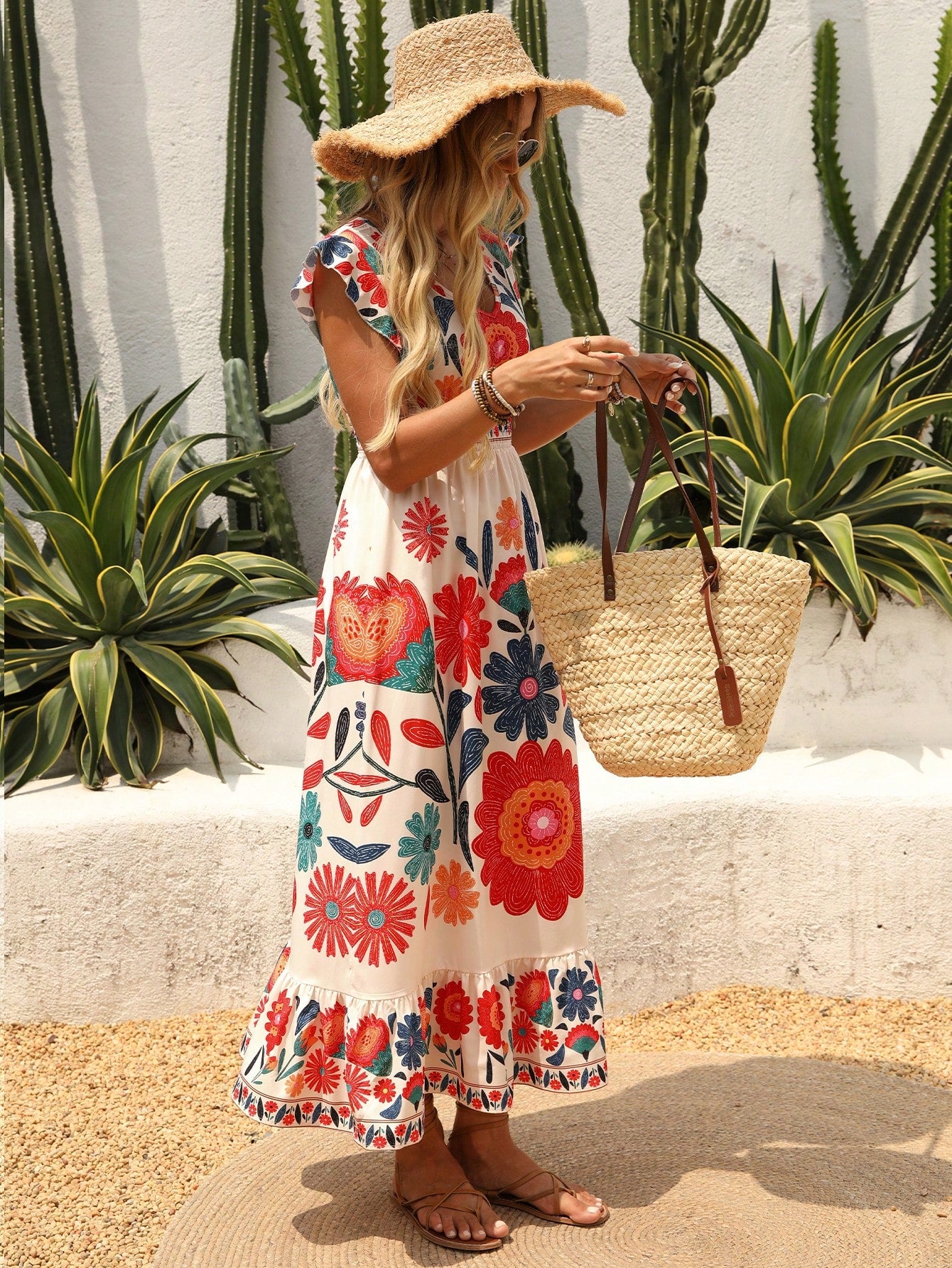 Carmen's Garden Maxi Dress