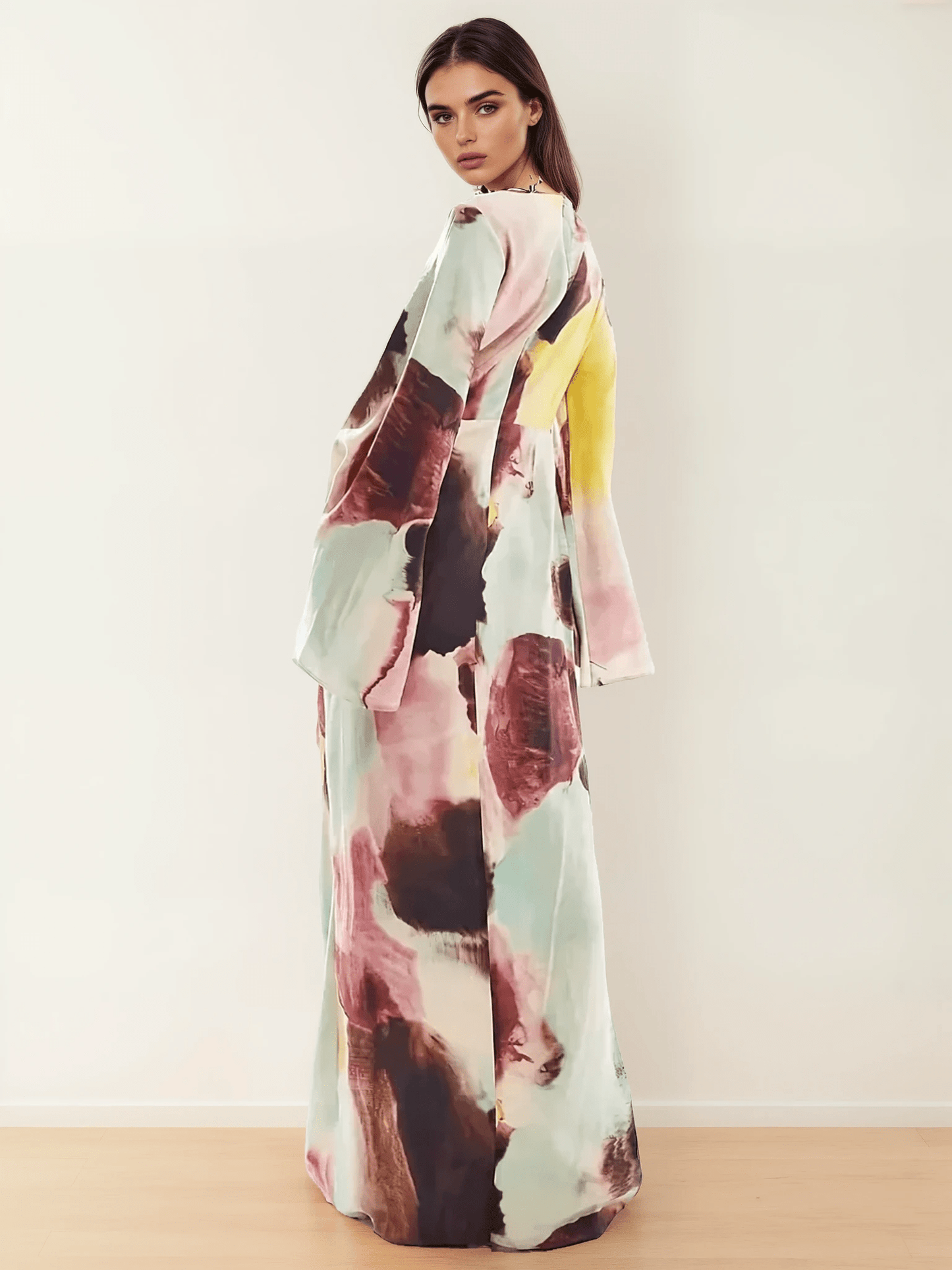 Serene Palette Maxi Dress - TheBohoBloom
