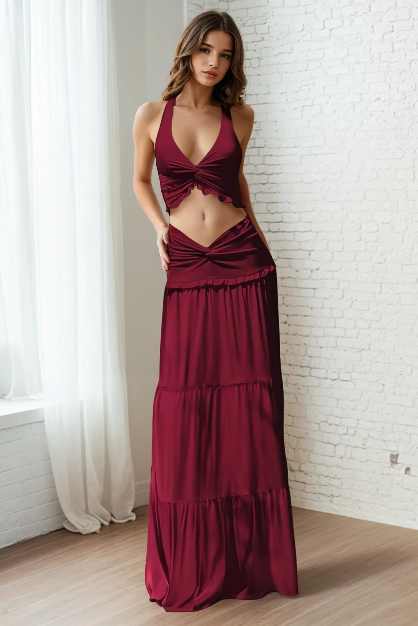 Moonveil Muse Maxi Dress