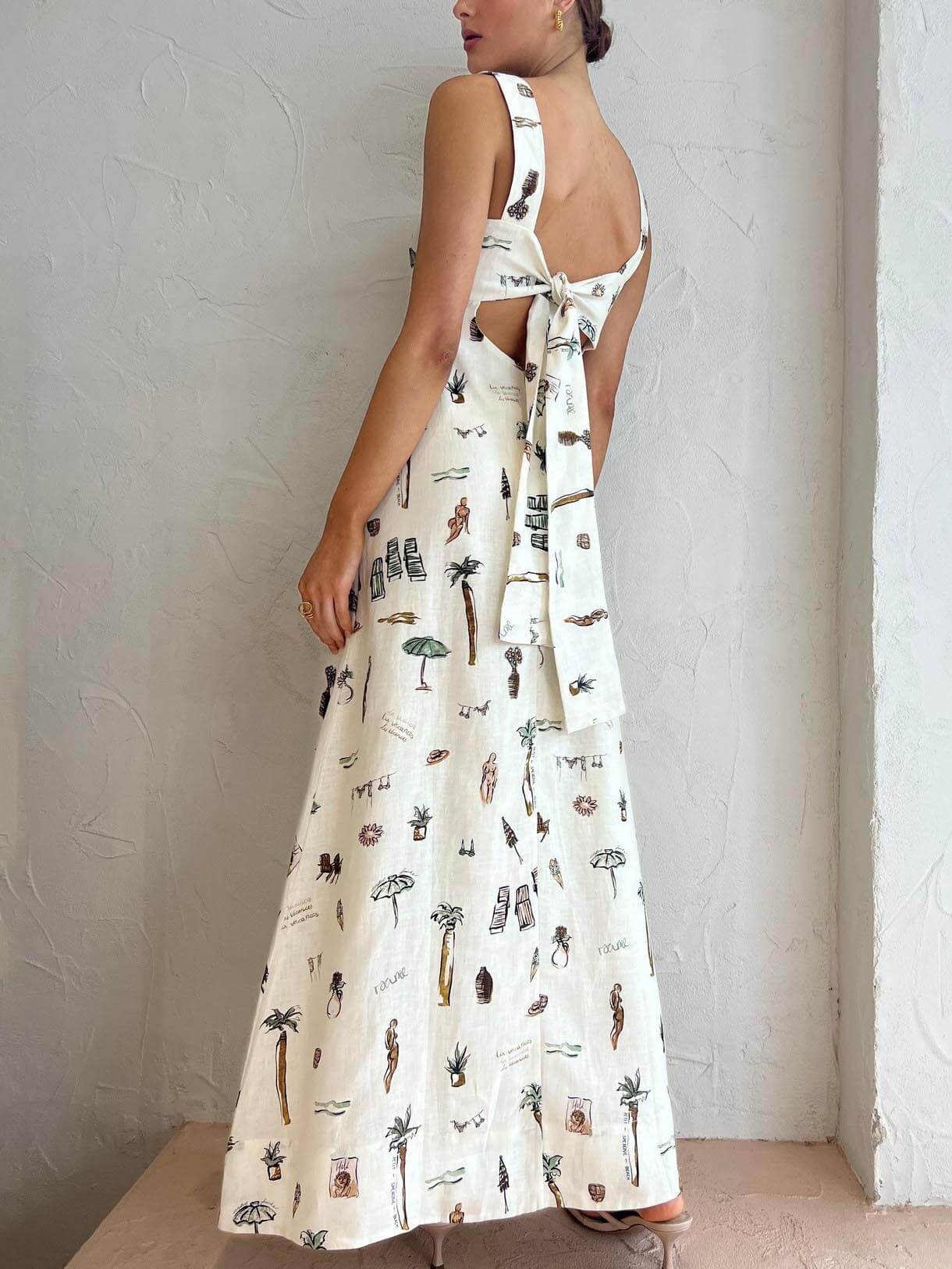 Runway Rebel Artistic Maxi Dress - TheBohoBloom