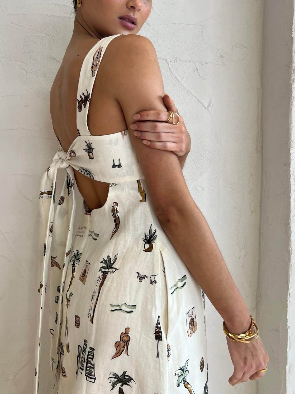 Runway Rebel Artistic Maxi Dress - TheBohoBloom