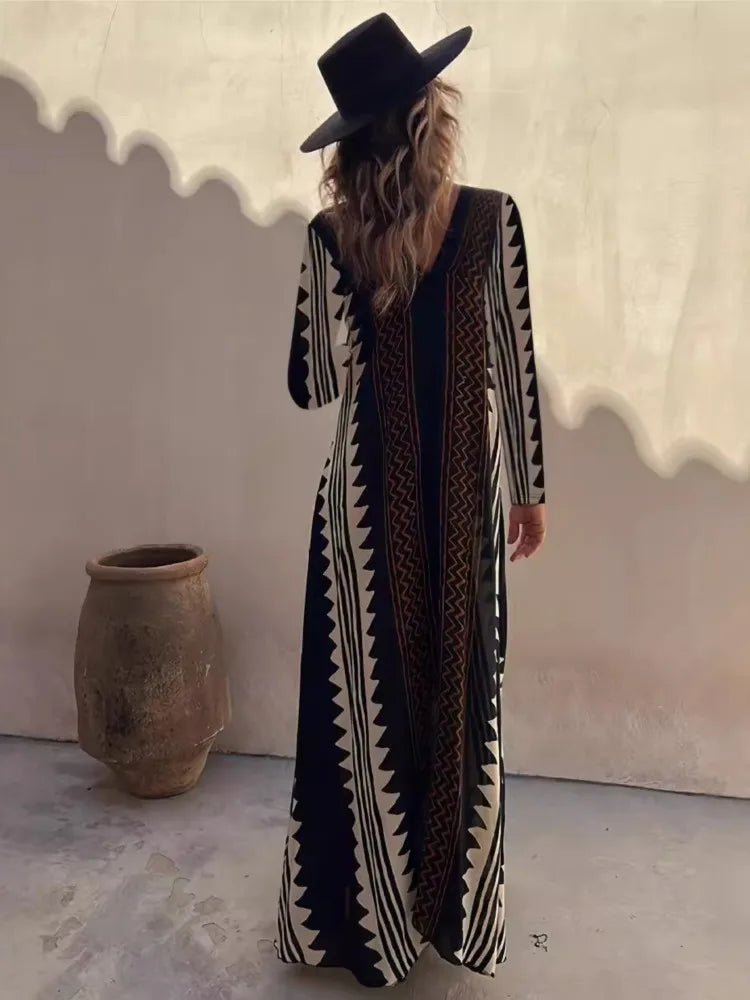 Sahara Nights Maxi Dress - TheBohoBloom