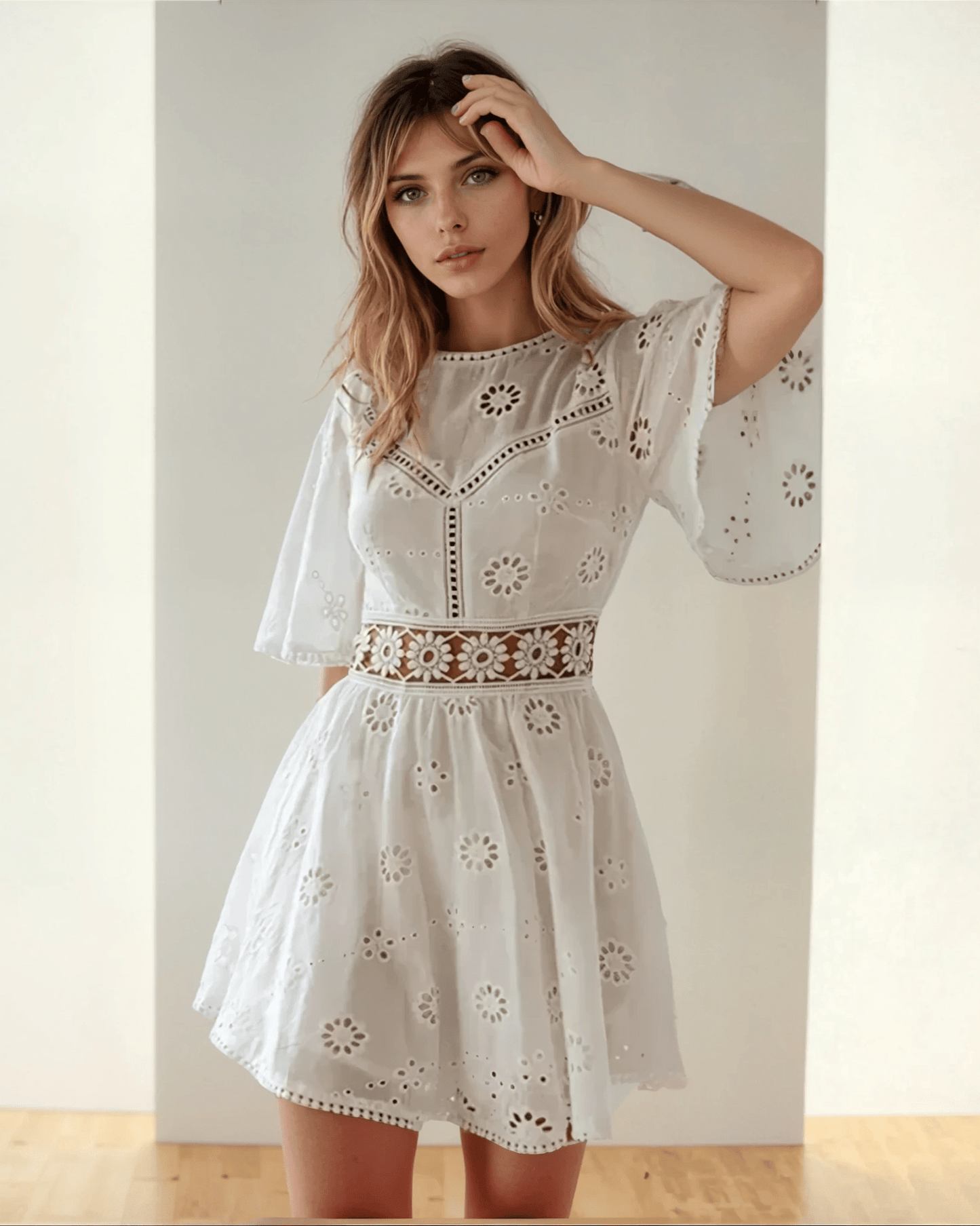 Daisy Bloom Mini Dress - TheBohoBloom