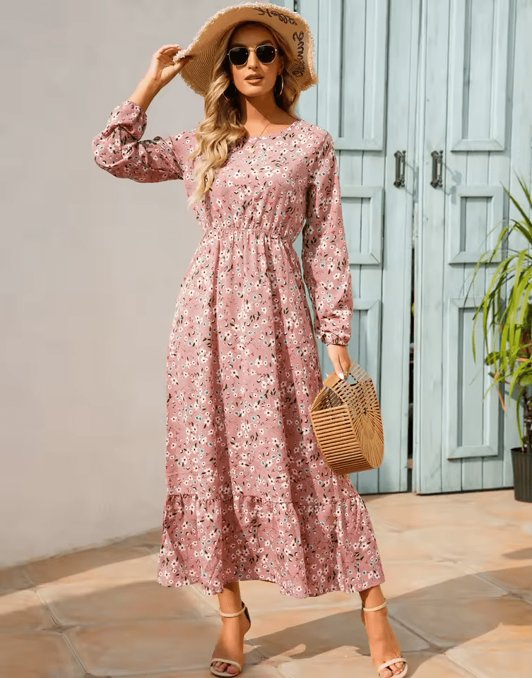 Blossom Breeze Maxi Dress - TheBohoBloom