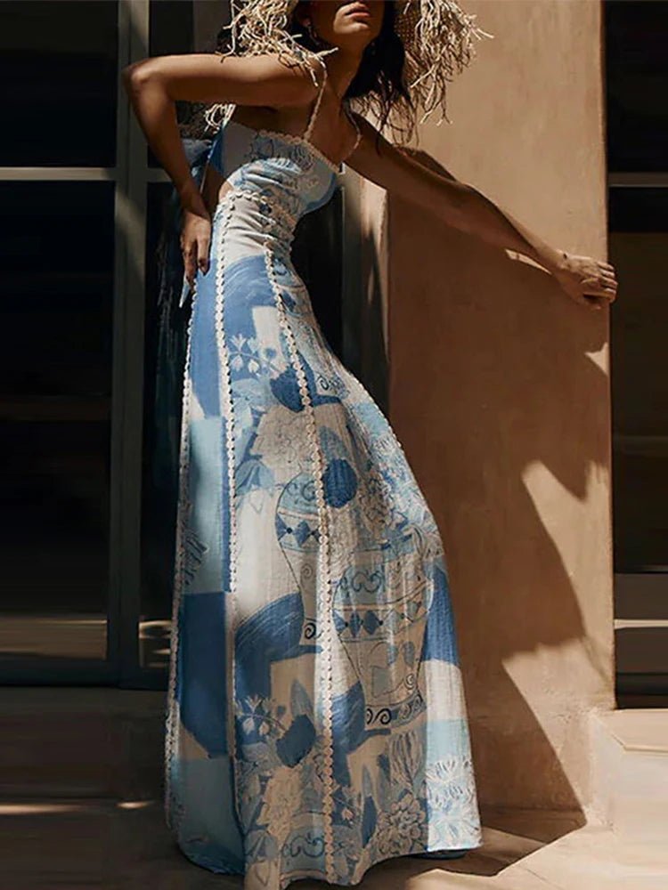 Aegean Breeze Maxi Dress - TheBohoBloom