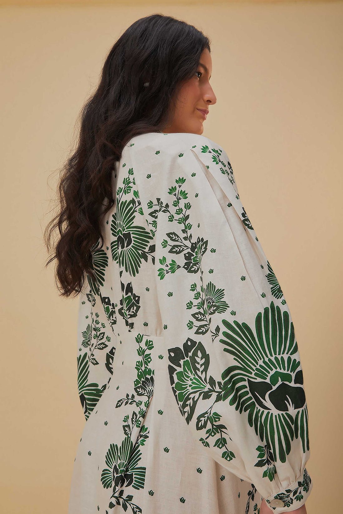 Verdant Charm Maxi Dress - TheBohoBloom