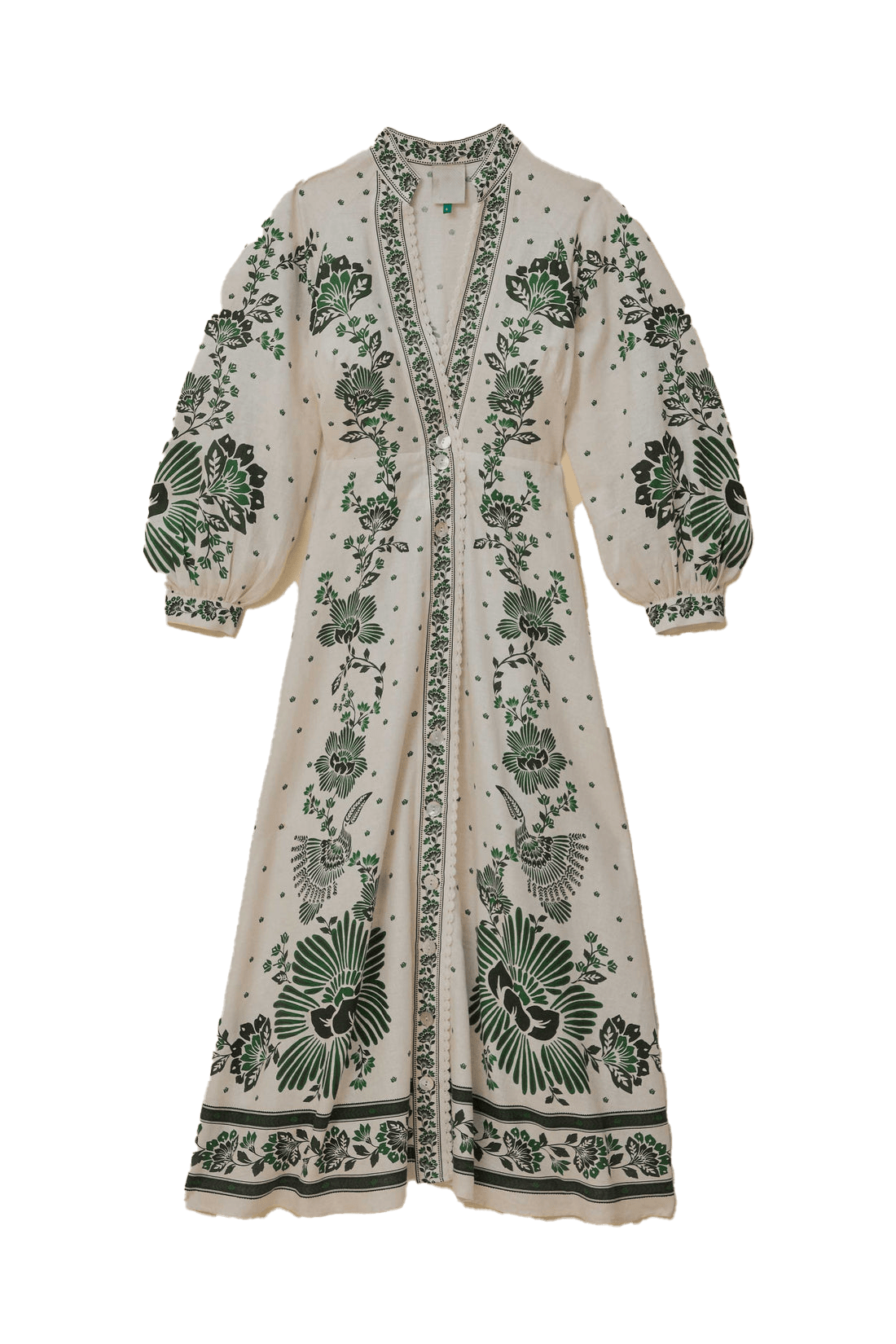 Verdant Charm Maxi Dress - TheBohoBloom