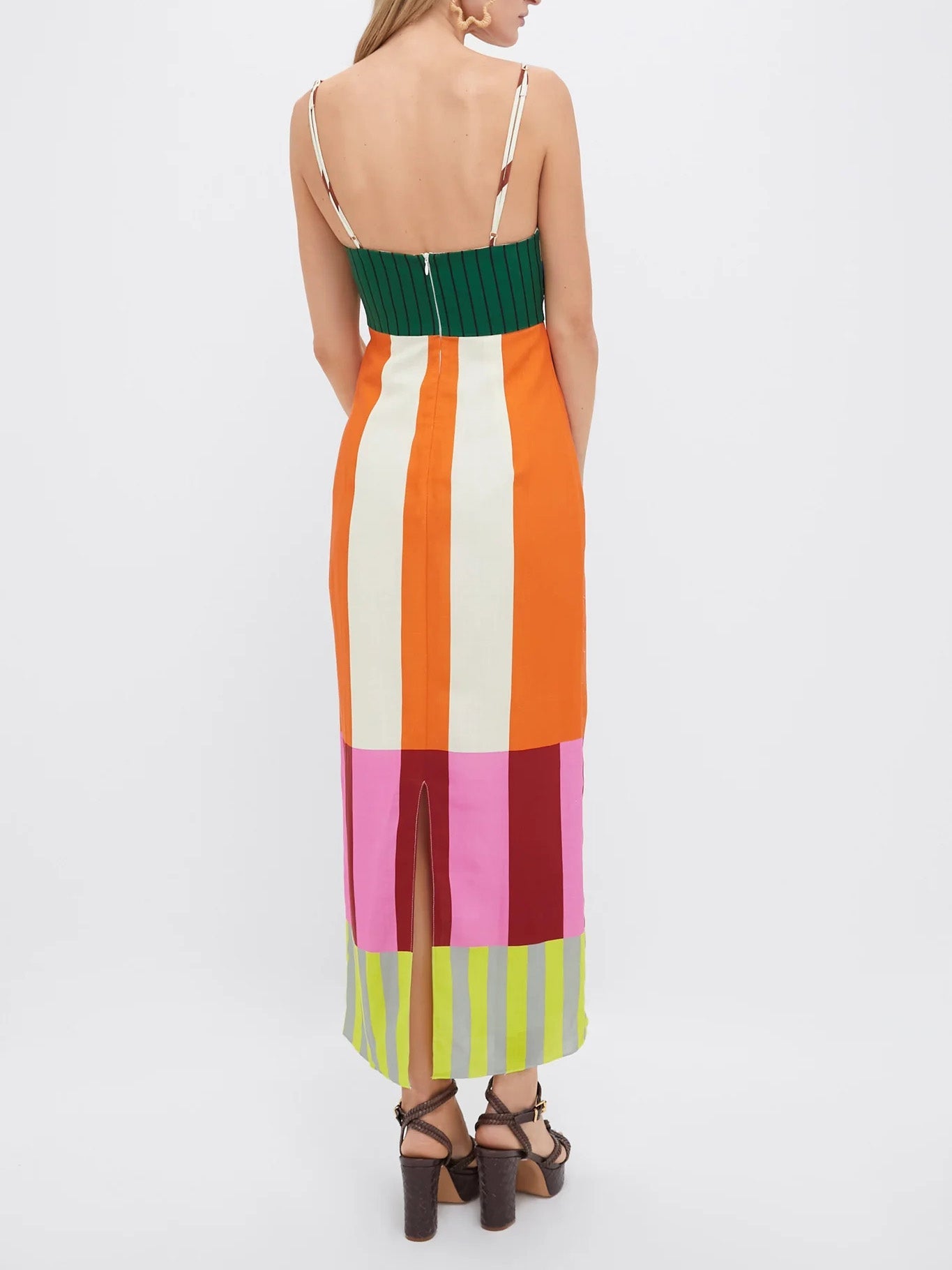 Geo Chic Paloma Maxi Dress - TheBohoBloom
