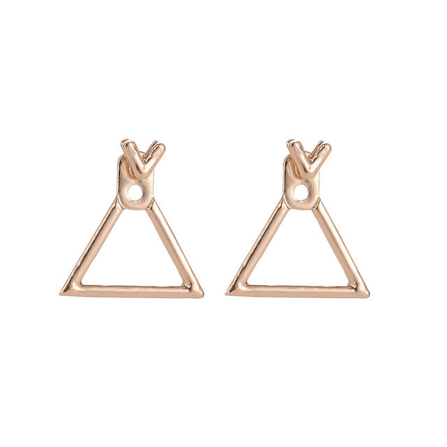 Trendy Cute Nickel Free Square Stud Earrings