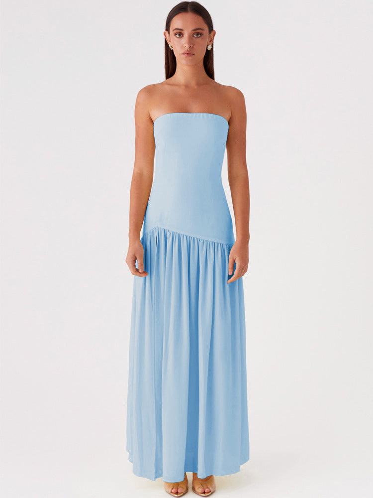 Timeless Allure Strapless Maxi Dress