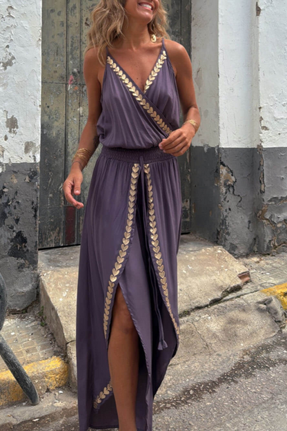 Athenian Dream Jumpsuit Maxi Dress