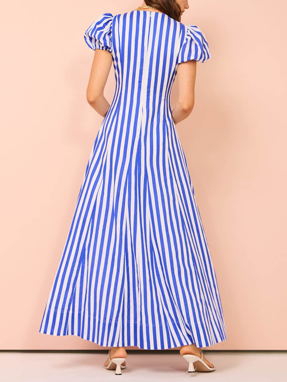 Harbor Breeze Striped Dress - TheBohoBloom