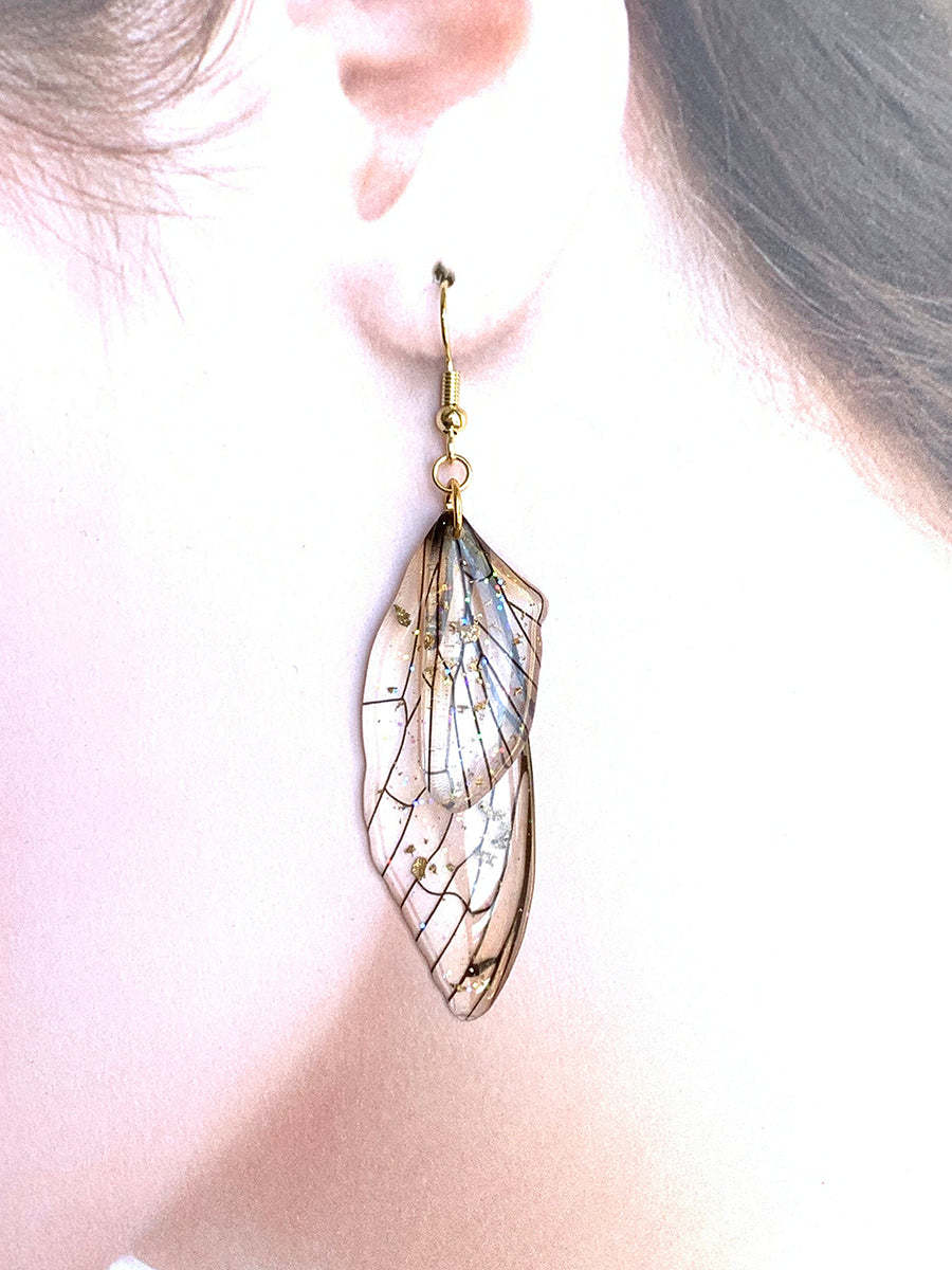Enchanted Mist Butterfly Earrings